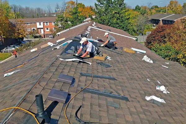 Professional roof replacement