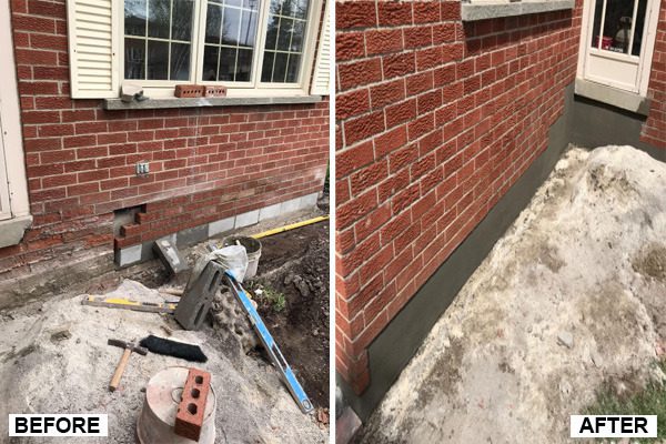 Professional brickwork